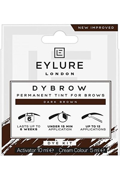 Eylure DYBROW Eyebrow Dye Kit, Dark Brown