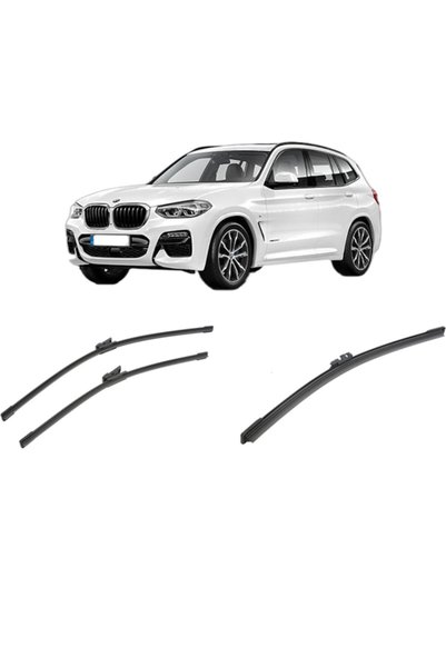 Bosch Комплект от 3 чистачки за BMW X3 Van (G01) 2017-2019, за предно и задно...