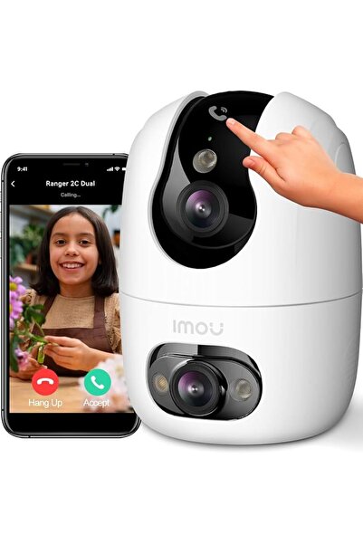 iMOUNT Imou 10MP Dual Camera for Home with Dual Band Wi-Fi/One-touch Call But...