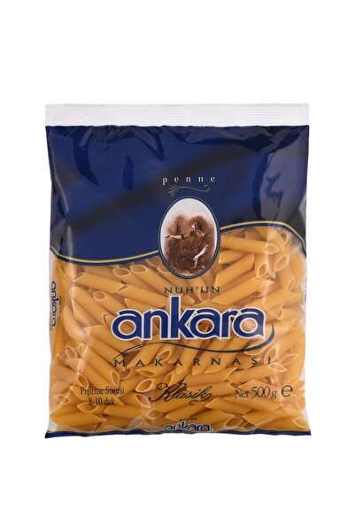 Nuhun Ankara Penne Makarna 500 G - 3'lü Ekonomik Paket