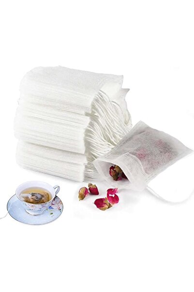 GoodTool 100Pcs Disposable Tea Filter Bags, Fillable Tea Bag Tea Bag Organize...