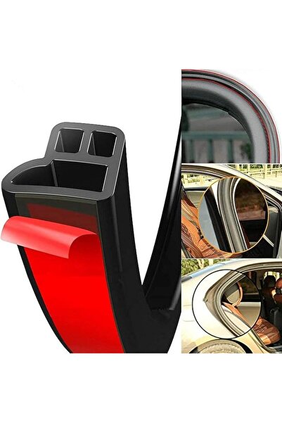 SYOSI Car Weather Stripping, Universal Self Adhesive Auto Door Rubber Draft S...