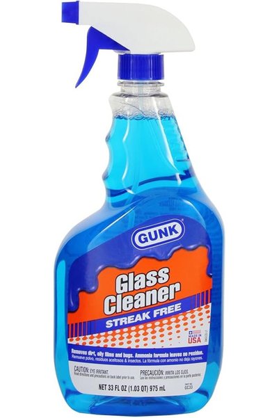 Gunk منظف الزجاج GC33 مع الأمونيا - 33 أونصة سائلة أونصة.