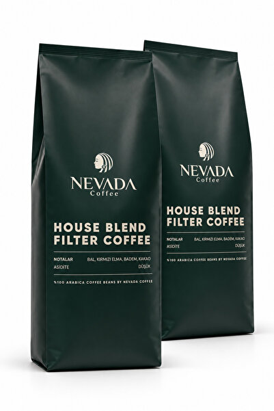 Coffee House Blend Çekirdek Kahve 2’li Paket – 2 x 1 Kg, %100 Arabica, Toplam 2 Kg