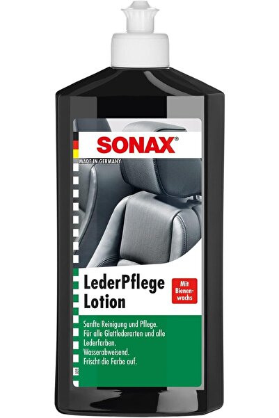 Sonax LEATHER CARE (500 ml) - Gently cleans and maintains all types of smooth...