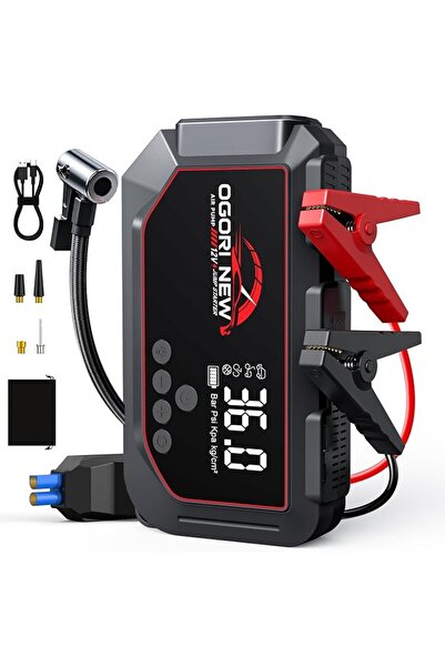 OGORI NEW Jump Starter Power Pack, 7000A Car Battery Booster Jump Starter and...