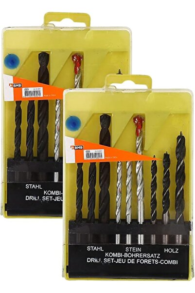 Bmb Tools Piece Wall Drill Bit Setof 9 Piece of 2 Packs |Power & Hand Tools |...