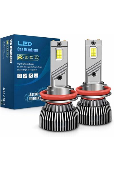 Generic 65W LED Car Headlight Bulbs (H7 or H8/H9/H11), 12000LM 6500K Cool Whi...