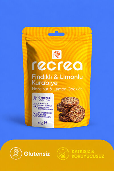1 Adet Glutensiz Fındıklı & Limonlu Kurabiye