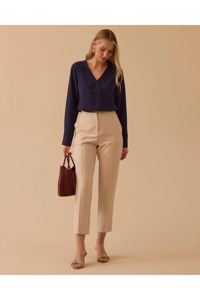 SEÇİL 10010 KLASİK HAVUÇ PAÇA PANTALON #26#