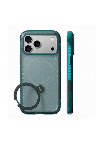 TORRAS Ostand Q3 Air Case, iPhone 18 Pro Max/17 Pro Max, Green