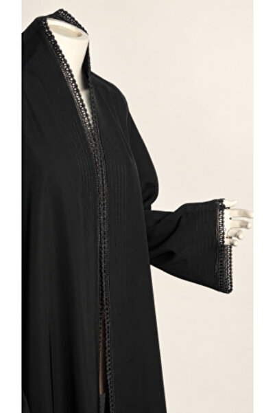 Rukn Ahlam Double clush abaya with internet fabric