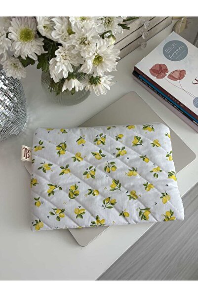 Limon Desenli Tablet Çantası