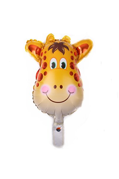 OEMS Set de 3 baloane din folie în formă de animale, 60 x 28 cm, figurine zebră, vacă și girafă, baloane decorative pentru petreceri de copii și aniversări, tematică animale – AdCos ®