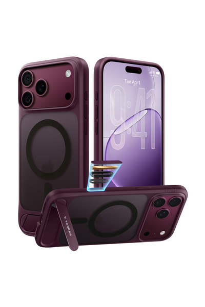 TORRAS Θήκη Ostand L1 Guardian, iPhone 18 Pro/17 Pro, Μωβ