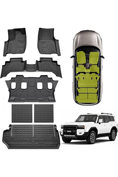 Generic Car Floor Mat Compatible with Toyota Land Cruiser Prado LC250 2024 20...