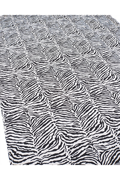 Kumaş Parça Black Gray Patterned Plump Flexible Jacquard Knitted Fabric for C...