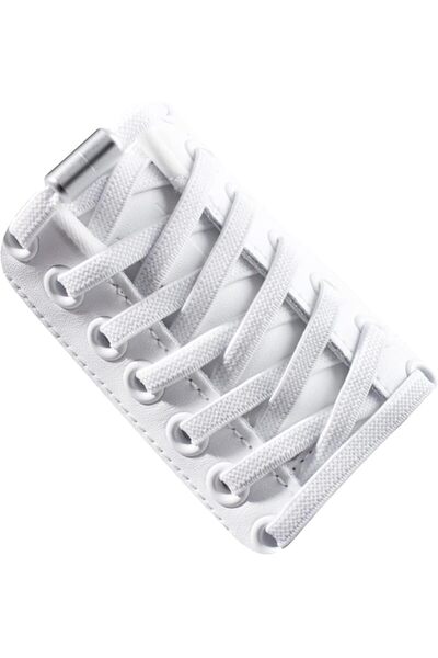 ASKIND Elastic No Tie Shoelaces, 1 Pair Semicircle Shoe Laces Quick Lazy Meta...