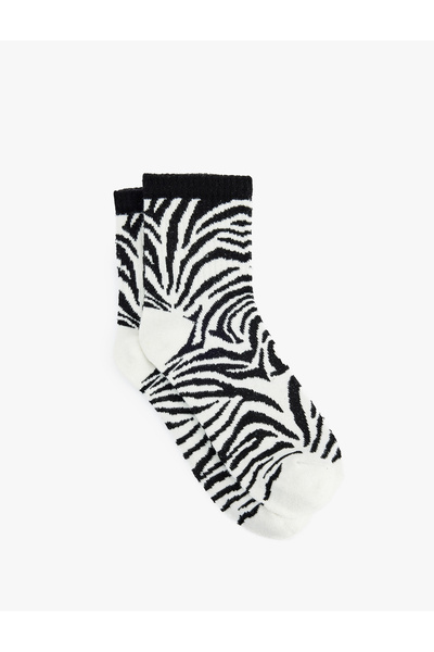 Koton Zebra Patterned Socks
