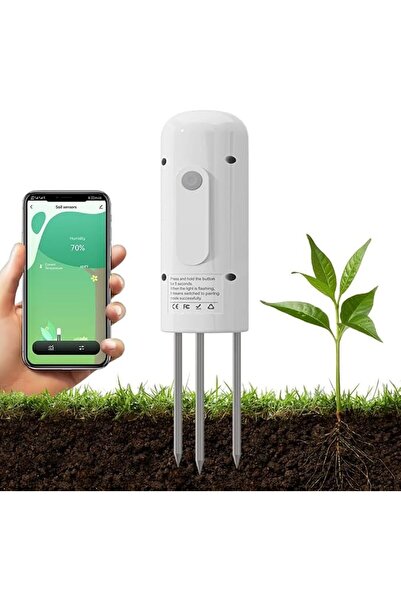EXCEFORE Soil Moisture Meter, Plant Soil Moisture Tester, Soil Moisture Senso...