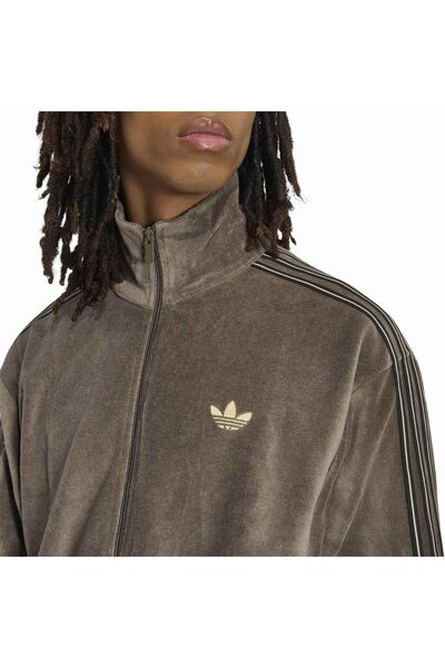 adidas KS7460-E Fırebırd Tt Vel Erkek Ceket Kahve
