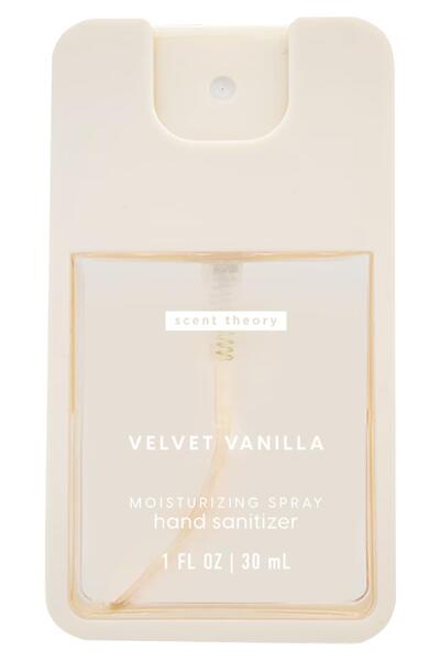 Scent Theory Velvet Vanilla Nemlendirici ve Kokulu El Temizleme Spreyi 30ML
