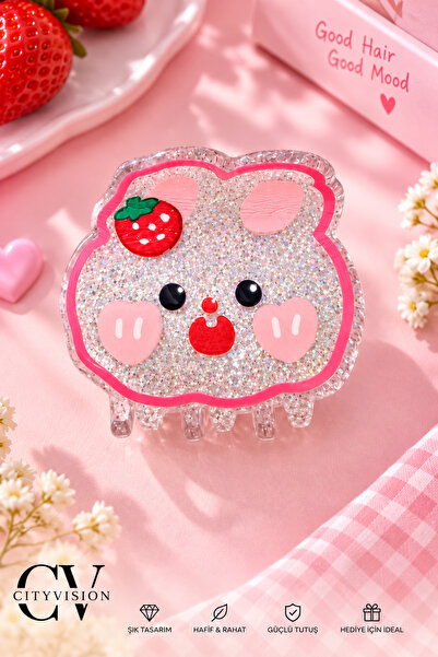 cityvision Rabbit Figured Bone Peg Buckle 4 cm - Stylish and Durable