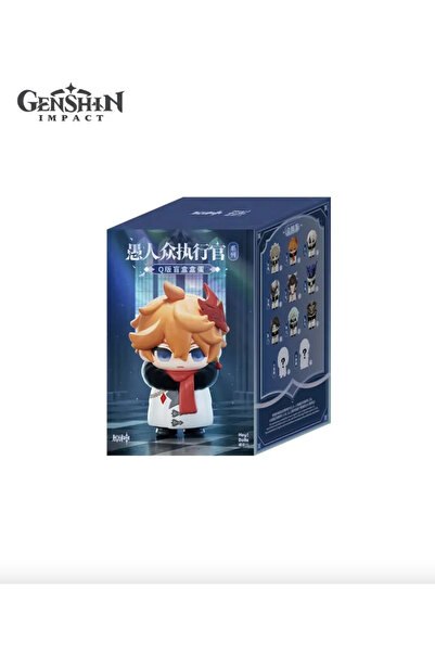 Genel Markalar miHoYo Genshin Impact Fatui Harbingers Chibi Blind Box Figures