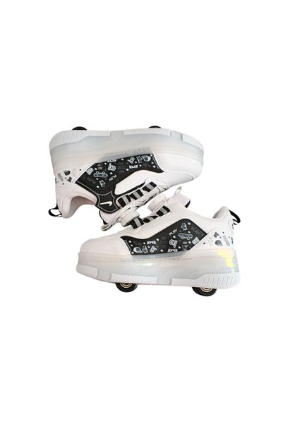ALBA KIDS Patenli ışıklı spor ayakkabı