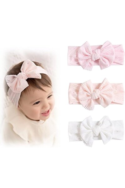 GENERAL Fashion Nylon Baby Girl Headbands,Baby Bow Headband,Kids Hair Band,Ne...