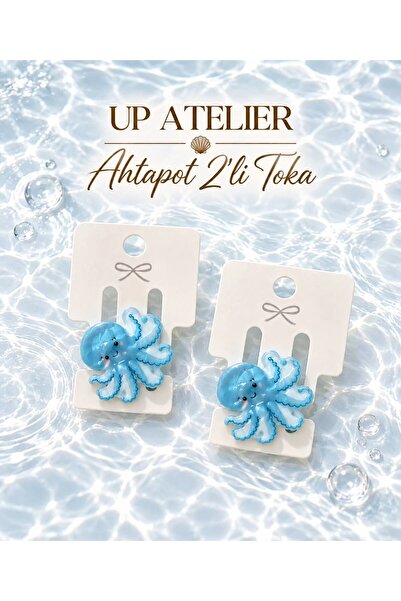 Up Atelier 2-Pack Pearlescent Octopus Buckle 2cm