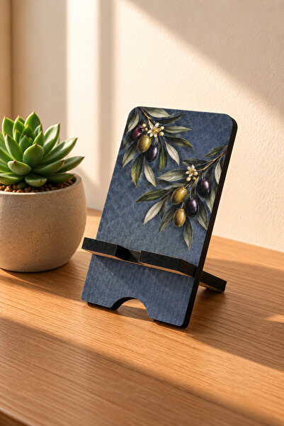 İsfahan TA Wooden Desktop Phone Holder Stand