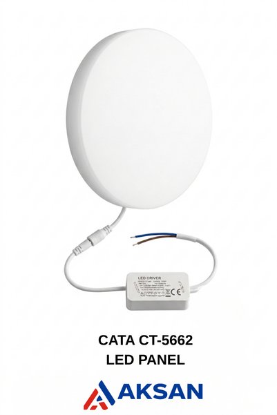 Cata CT-5662 25W Beyaz Işık 6400K Çerçevesiz Led Panel Spot Ayarlanabilir Del...