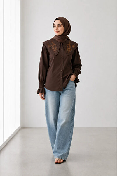 nazzain Embroidered Shirt