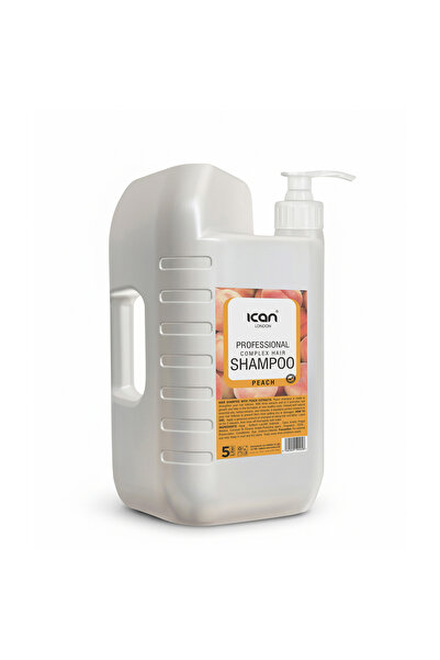 Ican London Professional Complex Peach Shampoo 5 Litre – Moisturising & Nouri...