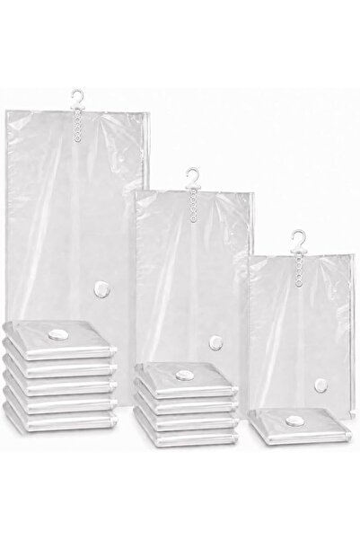 AOMIGE Hanging Vacuum Storage Bags 13 Pack for Abayas, Suits, Coats & Dresses...