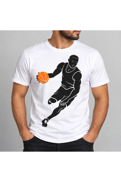 Basketbol Logolu Tişört