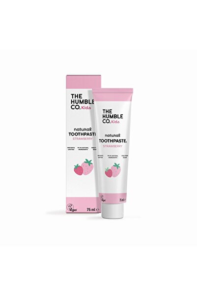 The Humble Co. Çocuk Diş Macunu Çilek Aromalı 75 ml
