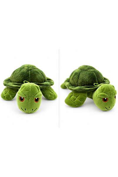 Sevimli Yeşil Kaplumbağa Peluş Oyuncak 20 cm