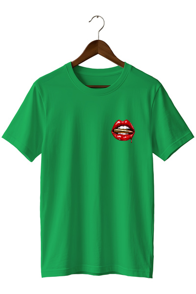 remonz Widi and Lip Detailed Special Design Regular T-Shirt