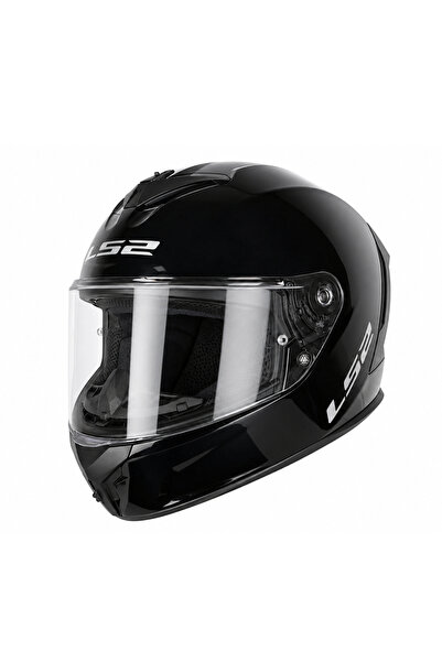 LS2 FF80 Rapid III 820-2 Motor Kaskı Parlak Siyah