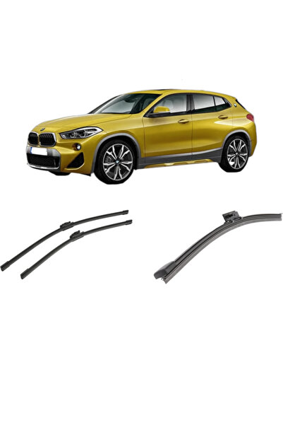 Bosch Σετ 3 υαλοκαθαριστήρων για BMW X2 Σειρά (F39) 2017-2023, για παρμπρίζ κ...