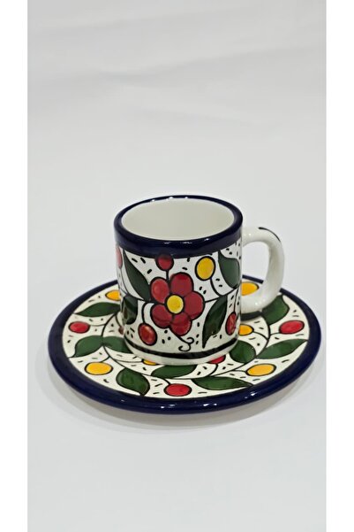 Generic Brand Handmade ceramic coffee cup and suger cylender