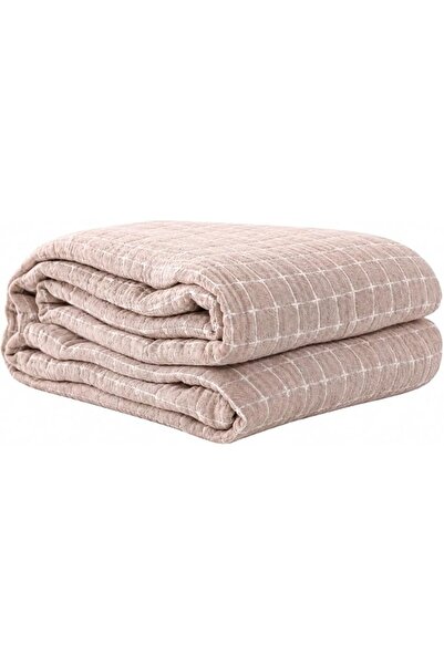 GENERAL 3-Layer Muslin Cotton Blanket, 100% Cotton Breathable Bed Blanket for...