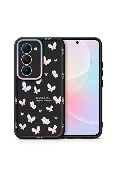 Nezih Case Redmi 15 ile Uyumlu Kamera Korumalı Sevimli Desenli Silikon Kılıf