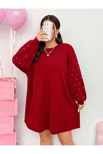 Sheya Rochie mini, roșie - 1XL