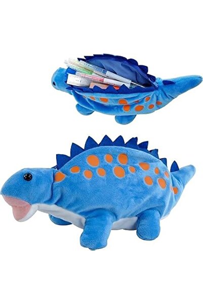 GENERAL Pencil Case for Kids, Stationery Storage Pen Bag, 3D Plush Animal Din...