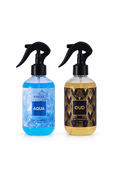 Naseem Aqua & Oud Air Freshener Combo 2 x 300ml