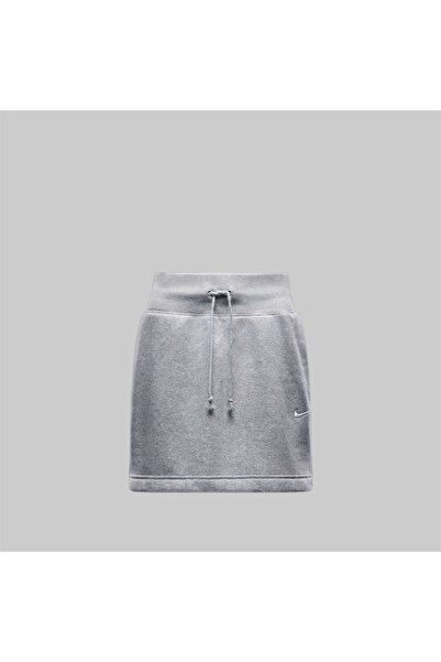 Nike Γυναικεία Φούστα Μίνι Στενή Φλις Φοίνικας