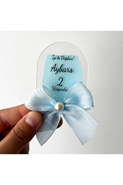 Mekece Baby Candy Gift Nks-328M Blue Painted Window Model Transparent Plexi M...